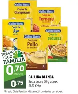 Coviran GALLINA BLANCA Sopa sobre oferta