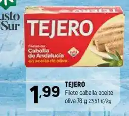 Coviran TEJERO Caballa de Andalucía en aceite oferta