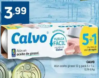 Coviran CALVO Atún aceite girasol oferta