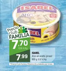 Coviran ISABEL Atún en aceite girasol oferta