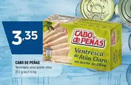 Coviran CABO DE PEÑAS Ventresca atún aceite oliva oferta