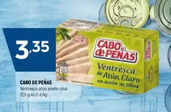 Coviran CABO DE PEÑAS Ventresca atún aceite oliva oferta