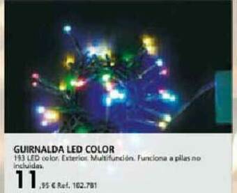 Coferdroza Guirnalda Led Color oferta