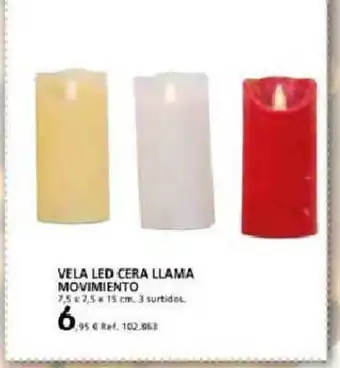 Coferdroza Vela Led Cera Llama Movimiento oferta