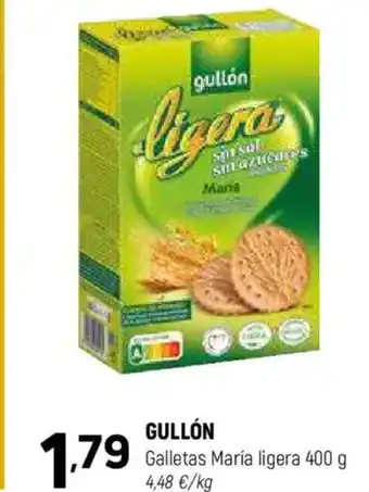 Coviran GULLÓN Galletas María ligera oferta