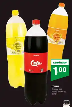 Coviran COVIRAN Refresco cola, naranja o limón oferta