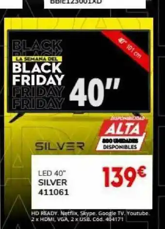 Conforama Led 40 oferta