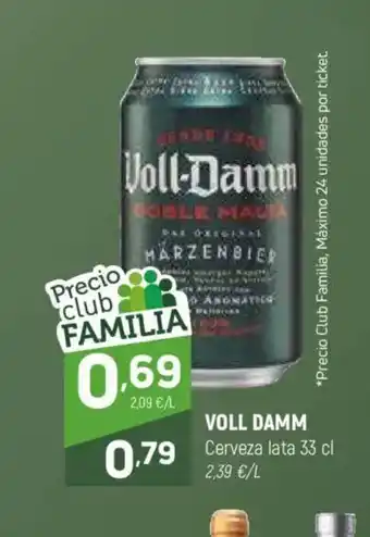 Coviran VOLL DAMM Cerveza lata oferta