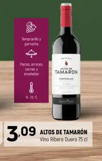 Coviran ALTOS DE TAMARÓN Vino Ribera Duero oferta