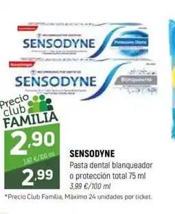 Coviran SENSODYNE Pasta dental blanqueador o protección total oferta