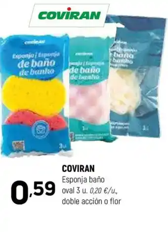 Coviran COVIRAN Esponja baño oval oferta