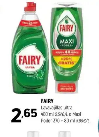 Coviran FAIRY Lavavajillas ultra oferta