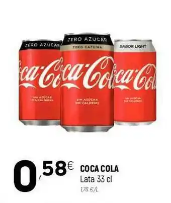 Coviran Coca Cola Lata 33 Cl oferta
