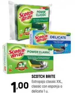 Coviran SCOTCH BRITE Estropajo classic XXL, classic con esponja o delicate oferta