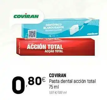 Coviran Coviran Pasta Dental Acción Total 75 Ml oferta