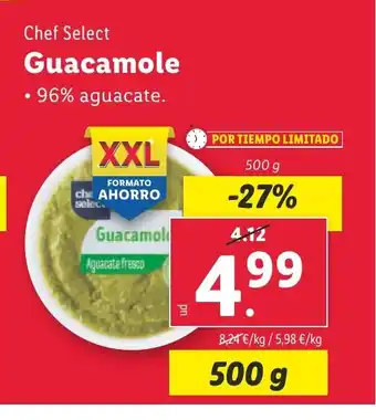 Lidl CHEF SELECT Guacamole oferta