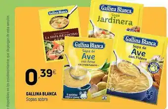 Coviran Gallina Blanca Sopas Sobre oferta