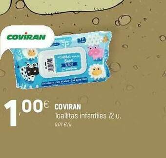 Coviran Coviran Toallitas Infantiles 72 U. oferta
