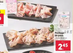 Lidl Pechuga de pavo oferta