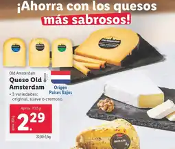 Lidl OLD AMSTERDAM Queso Old Amsterdam oferta