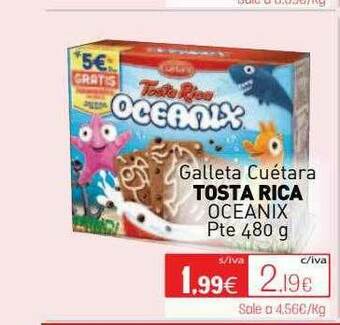 Cuevas Cash Galleta Cuétara Tosta Rica Oceanix oferta