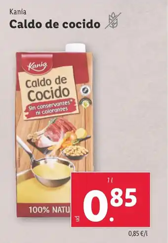 Lidl KANIA Caldo de cocido oferta