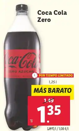 Lidl COCA COLA Zero oferta