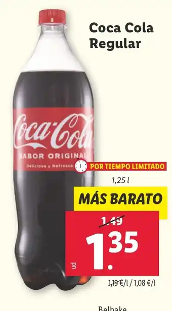 Lidl COCA COLA Regular oferta