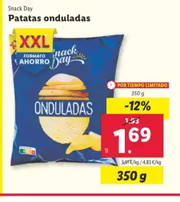 Lidl SNACK DAY Patatas onduladas oferta