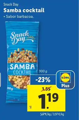 Lidl SNACK DAY Samba cocktail oferta