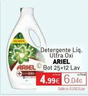 Cuevas Cash Detergente Líq. Ultra Oxi Ariel oferta