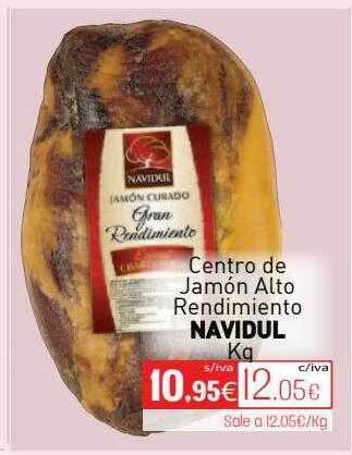 Cuevas Cash Centro De Jamón Alto Rendimiento Navidul oferta