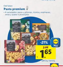 Lidl CHEF SELECT Pasta premium oferta