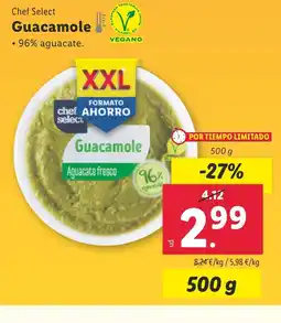 Lidl CHEF SELECT Guacamole oferta