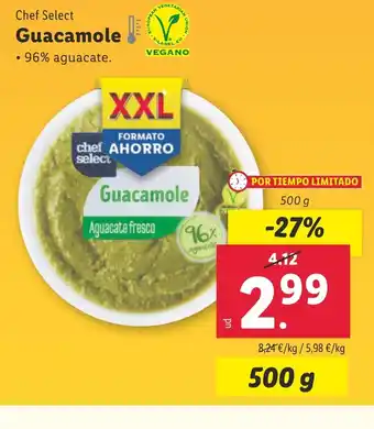 Lidl CHEF SELECT Guacamole oferta