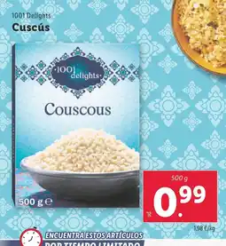 Lidl 1001 DELIGHTS Cuscús oferta