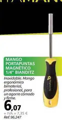 Coferdroza Mango Portapuntas Magnético 1-4 oferta