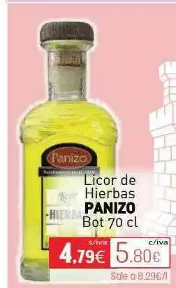 Cuevas Cash Licor De Hierbas Panizo oferta