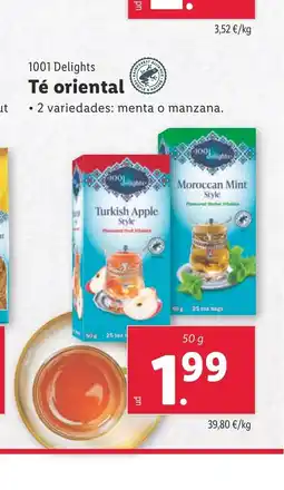 Lidl 1001 DELIGHTS Té oriental oferta