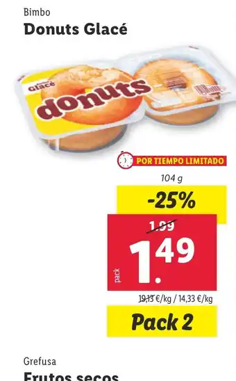 Lidl Donuts Glacé oferta