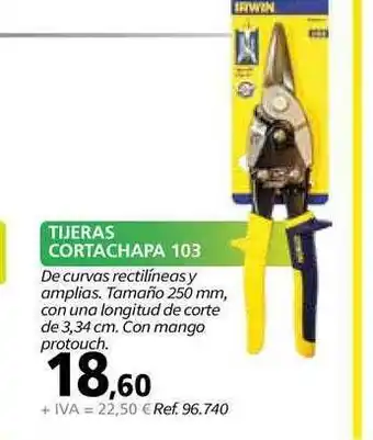 Coferdroza Tijeras Cortachapa 103 oferta