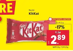 Lidl Nestlé KitKat oferta