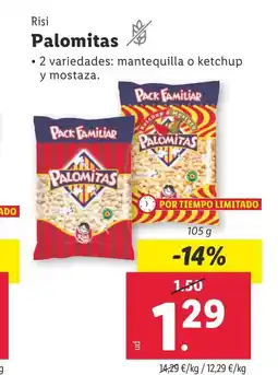 Lidl RISI Palomitas oferta