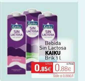 Cuevas Cash Bebida Sin Lactosa Kaiku oferta