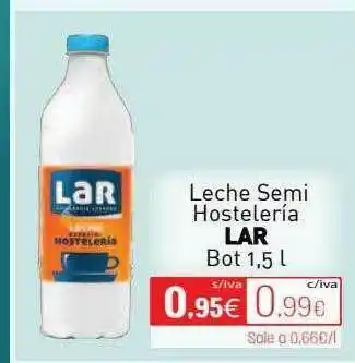 Cuevas Cash Leche Semi Hostelería Lar oferta