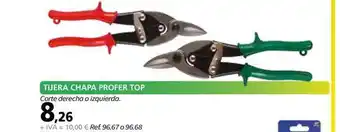 Coferdroza Tijera Chapa Profer Top oferta
