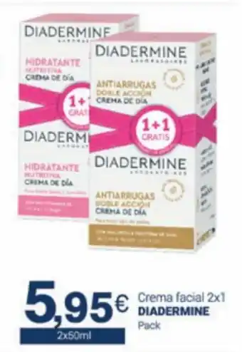 Supermercados Plaza Diadermine Crema Facial 2x1 Pack 2 x 50 ml oferta