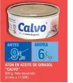 E.Leclerc CALVO Atún en aceite de girasol oferta