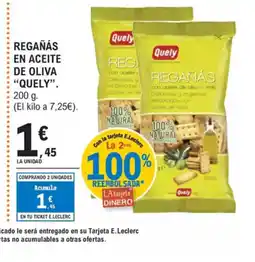 E.Leclerc QUELY Regañás en aceite de oliva oferta