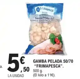 E.Leclerc FRIMAPESCA Gamba pelada 50/70 oferta